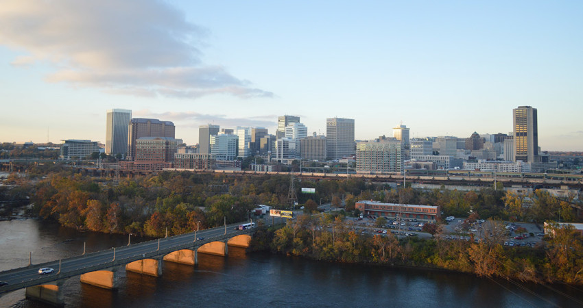 Located on Mayo Island – 14th St. Richmond